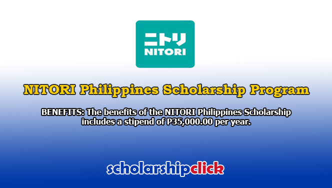 NITORI Philippines Scholarship Program 2025