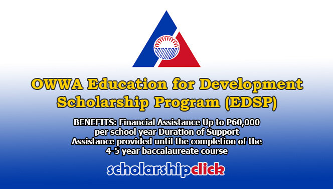 OWWA EDSP Education for Development Scholarship Program